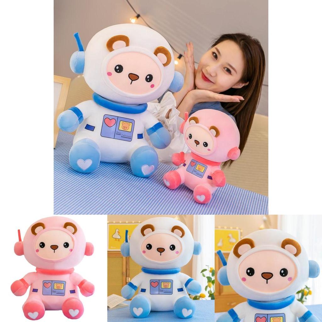 Entzückender Weltraum-Astronauten-Bär Plüschtier mit weichem und süßem Design für Kindergeburtstage