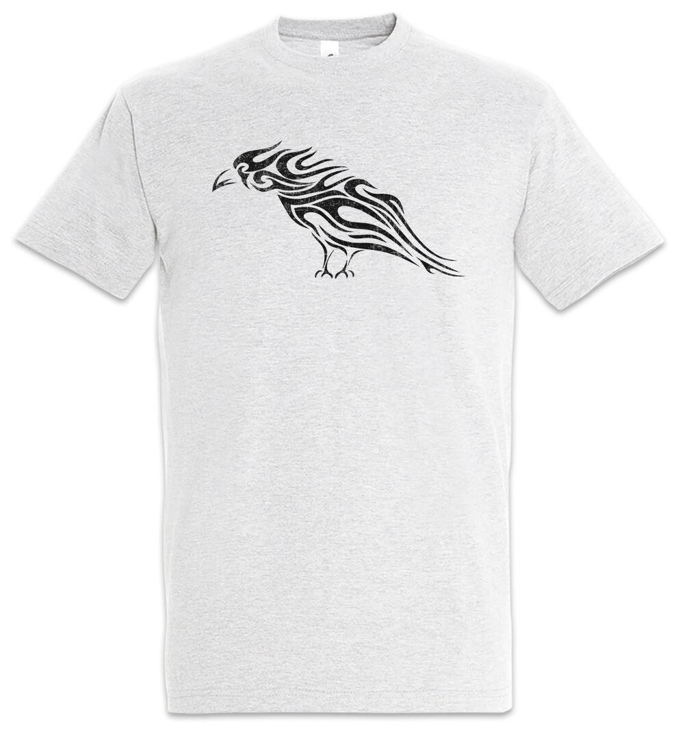 

Tribal Raven Mens T-Shirt Mens Womens Tees Top Raven Celtic Tattoo Knot Celtic Cross Cross S