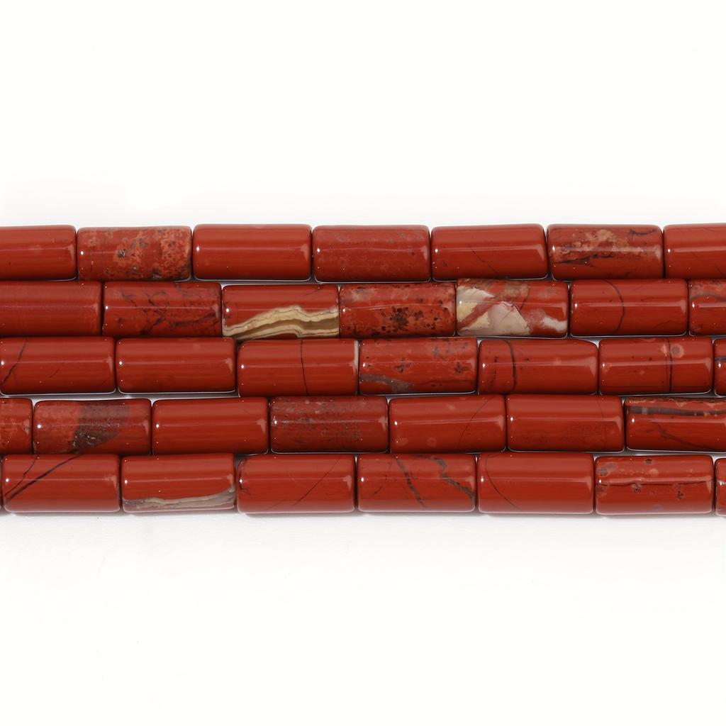 1 filo/sacchetto 9x4mm cilindrico nodo di bambù tubo tondo opale giada perline di pietra sciolte per realizzare collane e braccialetti fatti a mano fai da te