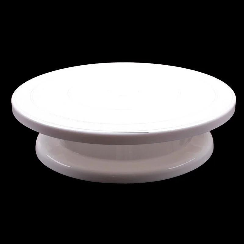 1pc Cake Swivel Plate Revolving Cake Turntable Decoration Stand Platform Turntable Baking Cake Tools