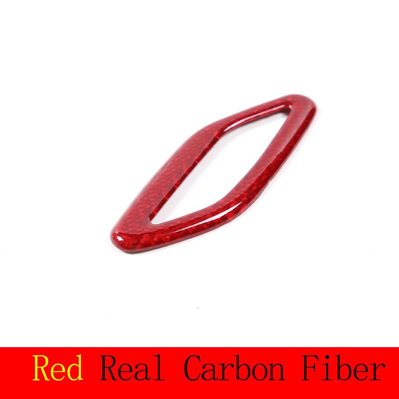 

Real Carbon Fiber For Maserati Ghibli 2014-2026 Car Seat Memory Button Switch Frame Trim Sticker Car Accessories