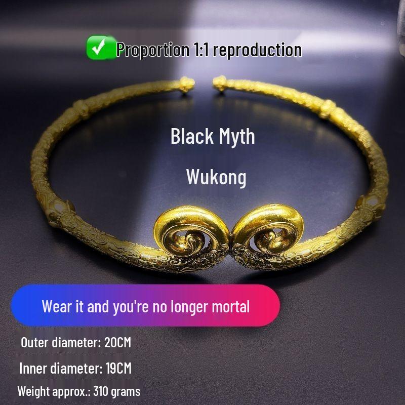 

Best-Selling Black Myth: Wukong Jingu Bang Figurine - Alloy Model Craft