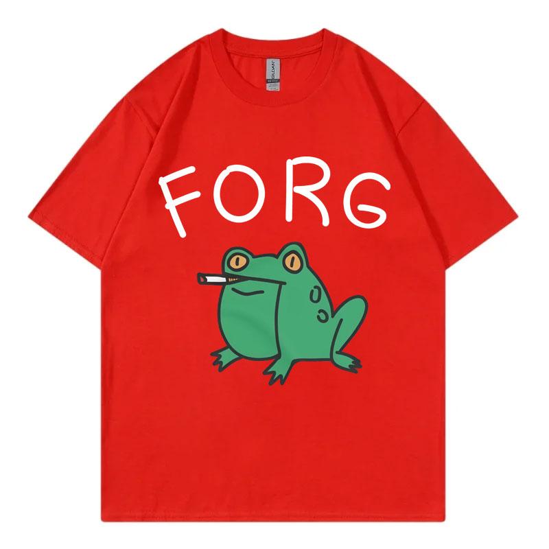 Funny Frog Meme Graphic T Shirts Men Women Clothing High Quality Fashion Short Sleeve Tshirt Summer Casual Loose Cotton T Shirt