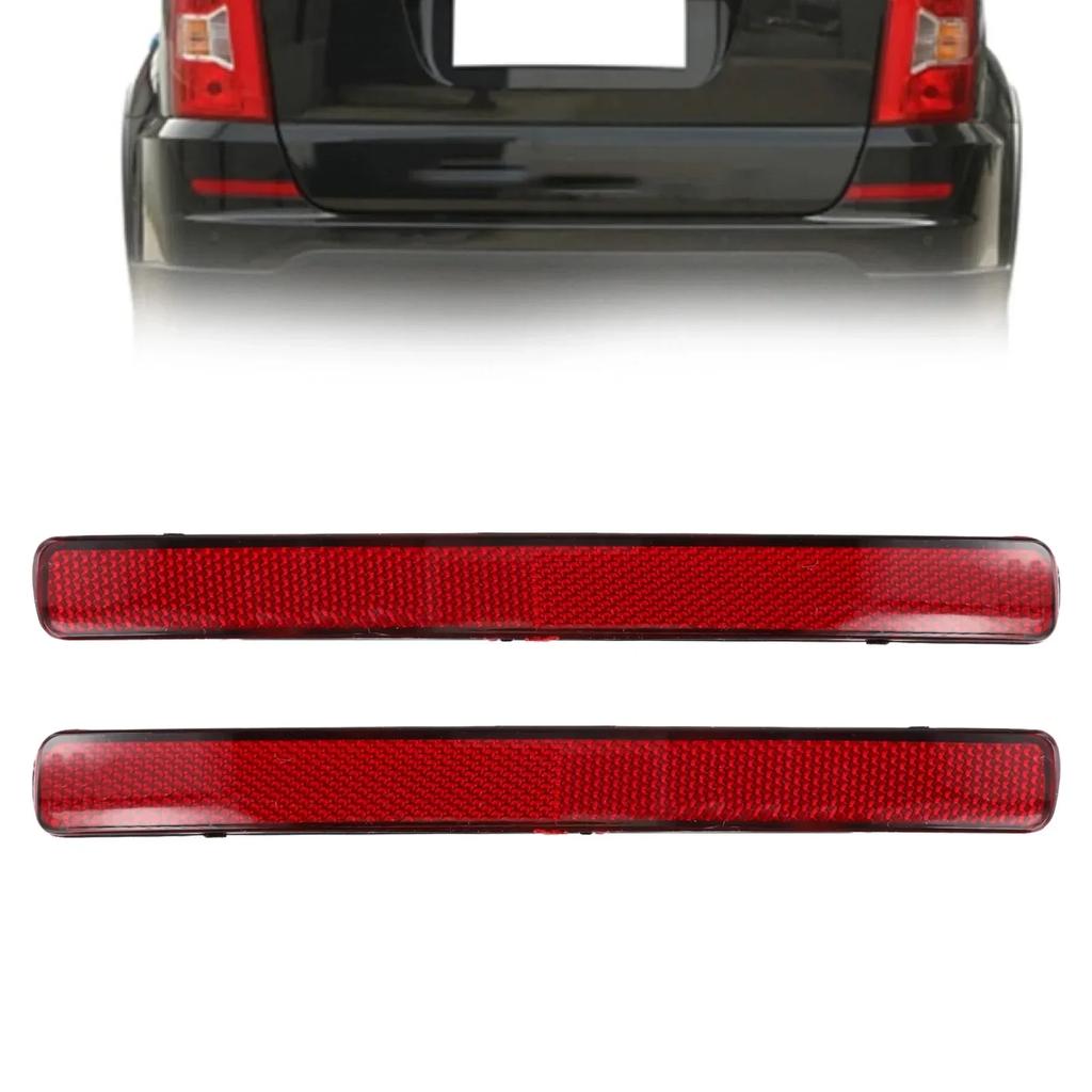 Paar Heckstoßstangenreflektoren für Ssangyong für Rexton 06–17 für Kyron 07–11, aus hochwertigem Material.