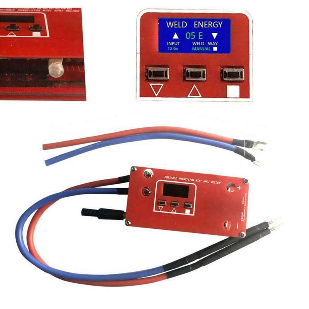Buy 1 Set Portable DIY Mini Spot Welder Machine Battery Various Welding Power Supply at