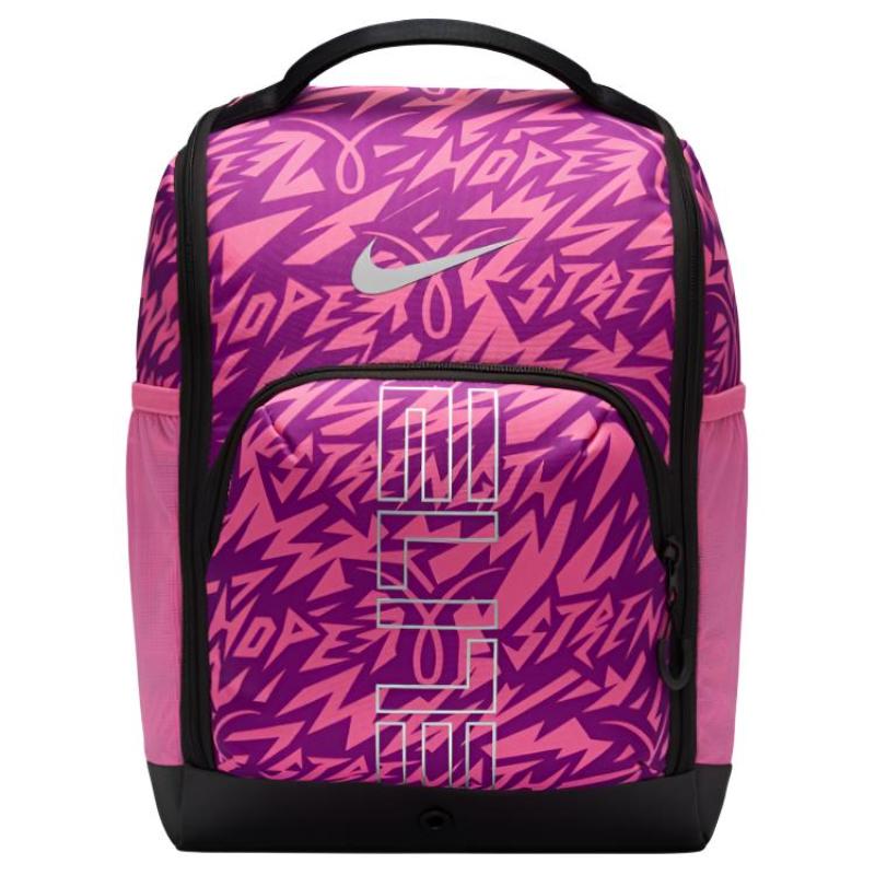 

Nike Fabric Backpack Unisex Subtle Purple Pink/Berry Red/Metallic Silver Casual IF2891