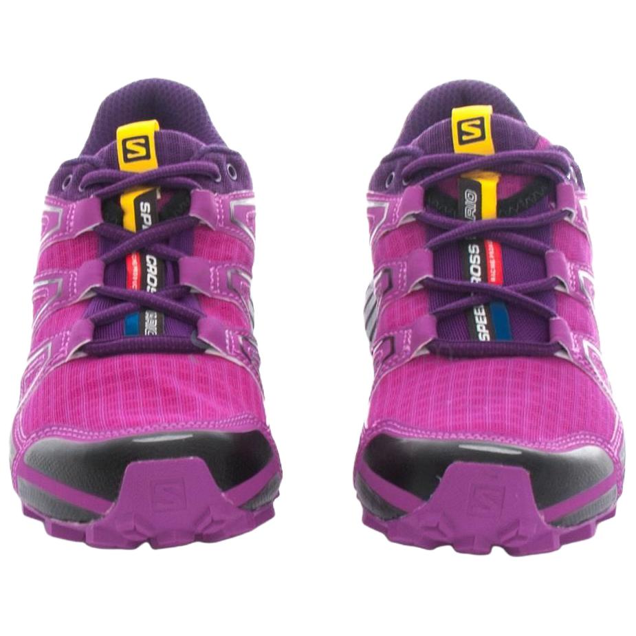 Salomon Speedcross Vario Soft Comfortable Low-Top Hiking Shoes Women Hiking Shoes Purple 383106