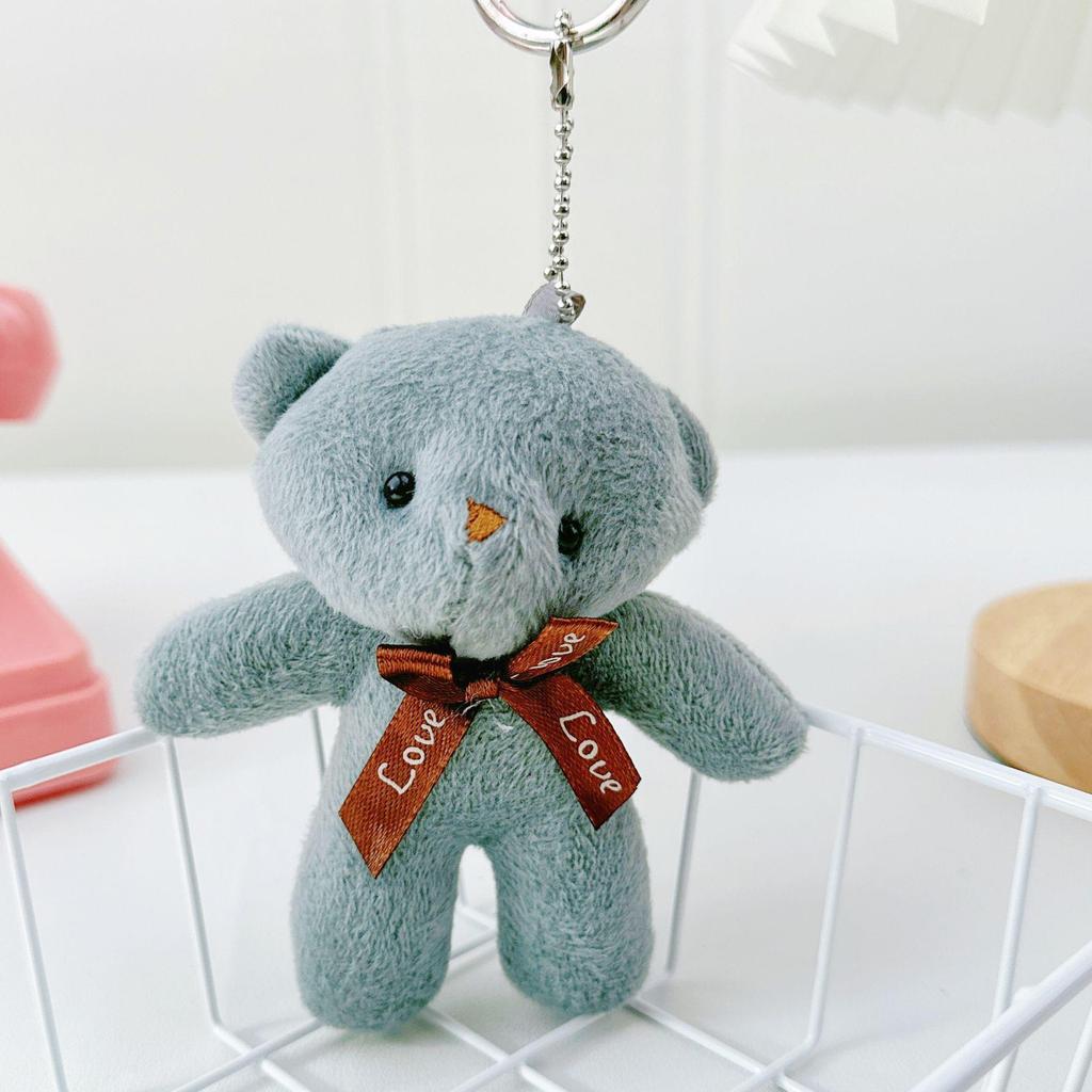 Teddy Bear Rag Doll Plush Pendant