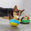 Interactive Dog Toys Funny Dog Sounding Toy Bite-resistant Pet Chew Toy Curling Shape Dog Toy Puppy Hiding Food Training Toys