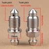M10 P1.0 1.25mm Motocyklový šroub pro vypouštění oleje Horní pumpa kotoučové brzdy Brzdový třmen pro Edri/Rizuma/Brebo