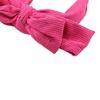 Wide Bowtie Hair Hoop Corduroy Wash Face Hairband Elegant Bowtie Headband  Adult
