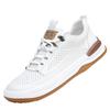 Men's Shoes Spring New Leather Breathable Sports Casual Hole Shoes Trendy Versatile Men's Hollow Leather Shoes Men
