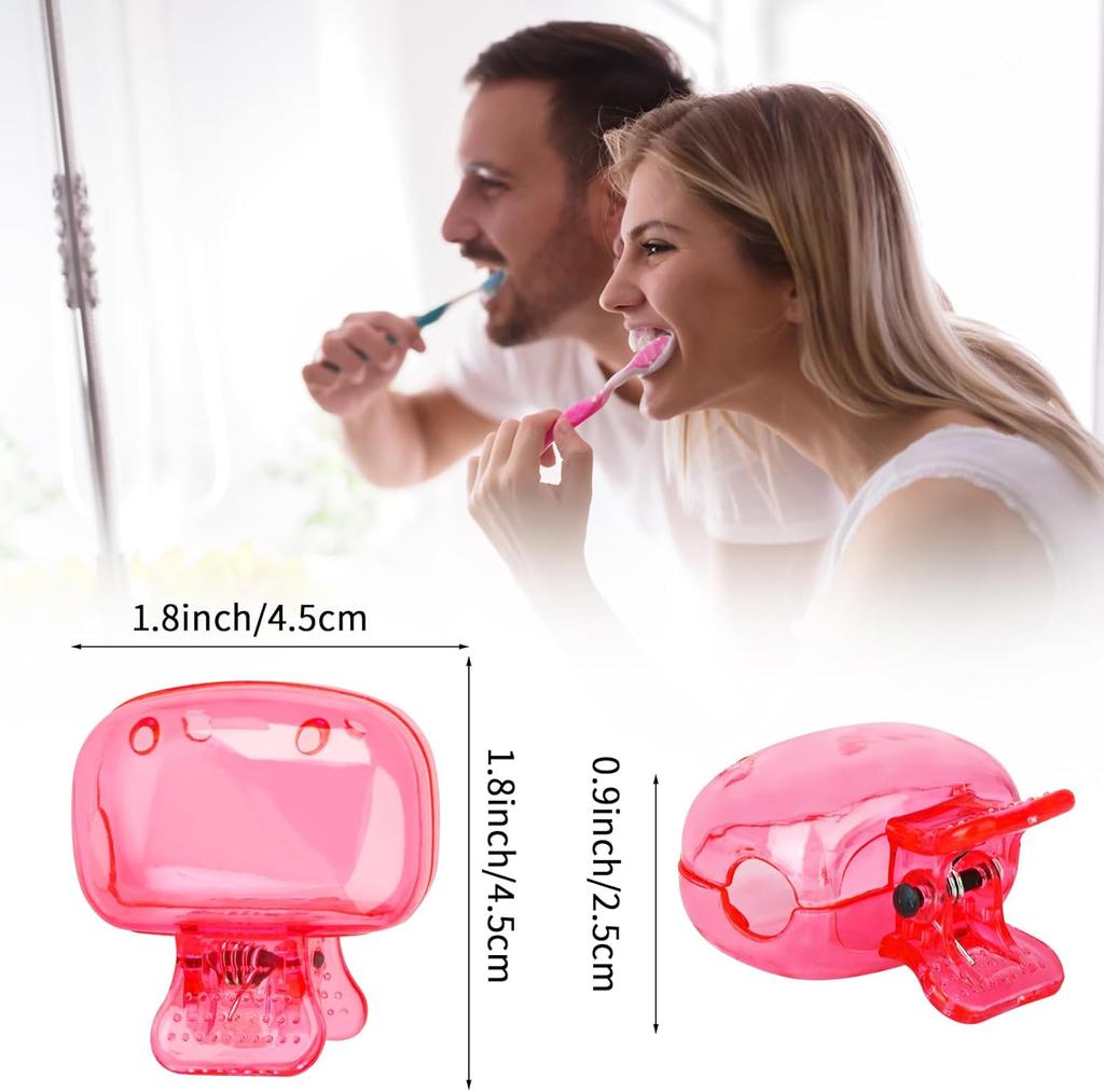 4/6/10Pcs Toothbrush Covers Portable Tooth Brush Coverings Clips for Protector Tooth Brush Storage Head Cap for Bathroom Travel
