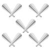 10Pcs Stainless Steel Pastry Molds Cone Cream Horn Baking Equipment Reusable Ideal for Various Pastries