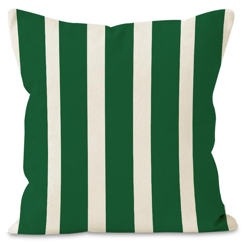 New Irish Pillowcase Printed Linen Sofa Pillow Home Decor Seat Cushion Festive Waist Pillow