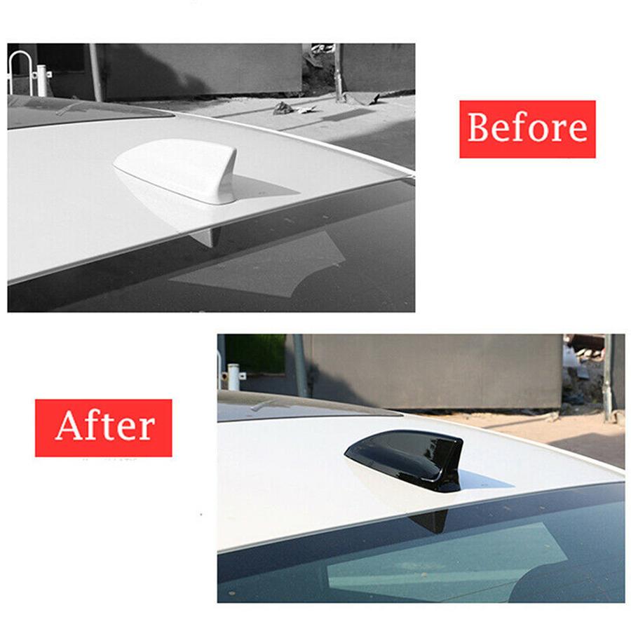Gloss Black Shark Fin Antenna Decorative Cover Trim For Honda Civic 11th 2022-up