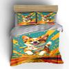 Joyful corgi splash burst! Bedding sets Duvet covers Pillowcases(1* Duvet Cover 2* Pillowcases without duvet insert)