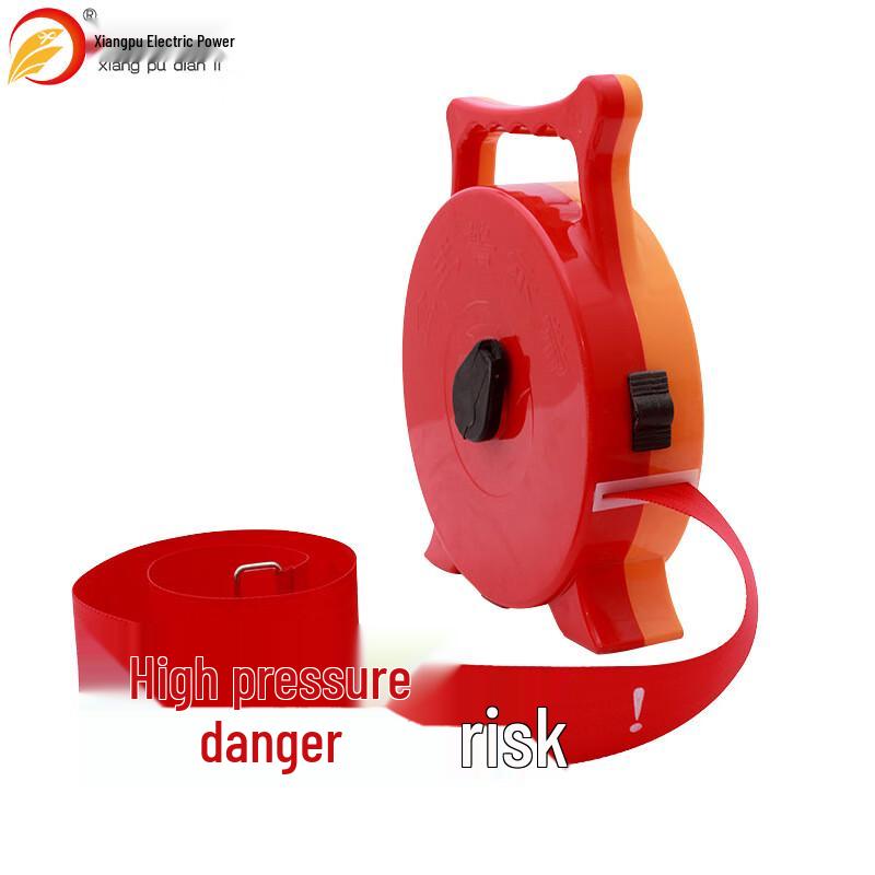 Portable Thickened Polyester Safety Warning Tape 30m x 5cm