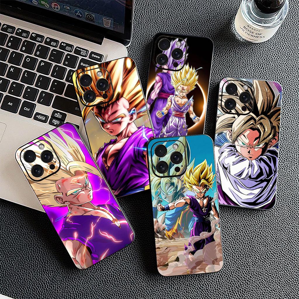 Cover for Samsung Galaxy S20 S22 S21 FE Ultra Plus A07 A17 A15 A16 A25 A57 A37 Phone Case Anime Son Gohan Dragon Gokus Ball