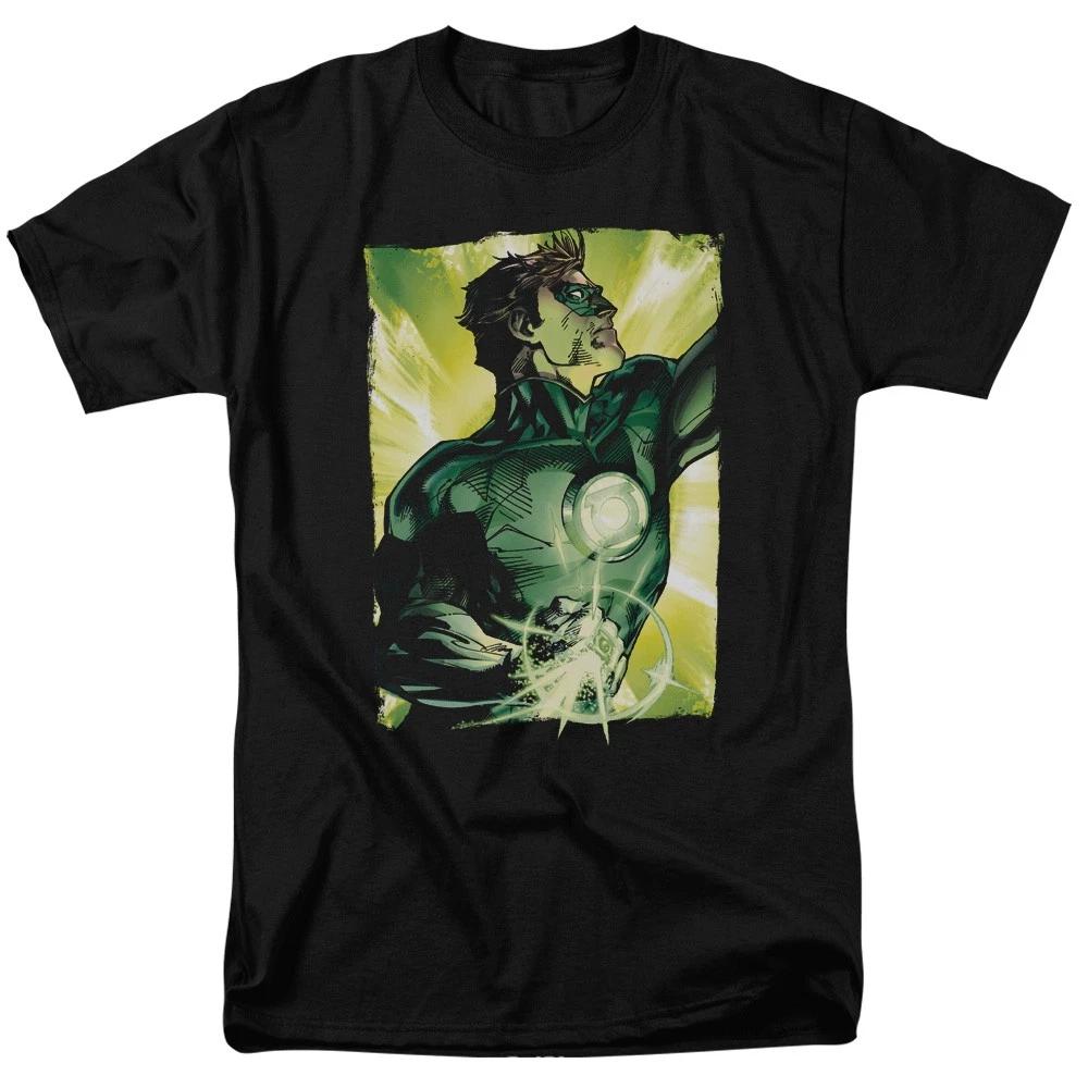 DC Comics - Green Lantern - Up Up - Unisex Short Sleeve Children s T-shirt - Black 110