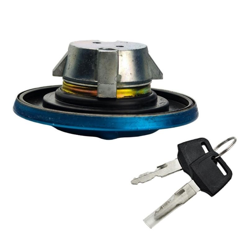 Universal Motorcycle Gas Tank Lid Streamlined Designs Secure Lock Aluminum Fuel Tank Cover Easy to Use for Bike YBR125