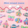Plastic Brain Kids Teaser Puzzle Bead Maze Toy For Entertainment Development