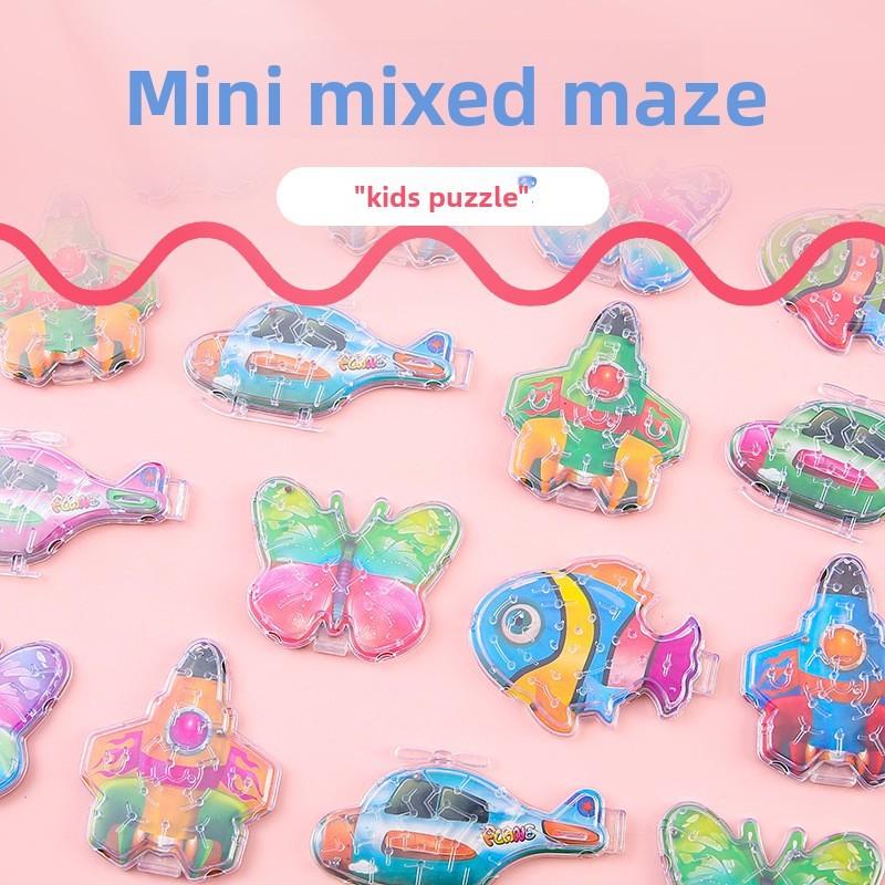 Plastic Brain Kids Teaser Puzzle Bead Maze Toy For Entertainment Development
