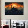 Calvary Hristiyan Haç Resim Din Duvar Sanatı Tuval Poster Paskalya İsa Mesih Resim Baskıları Oturma Odası Ev Dekorasyonu İçin