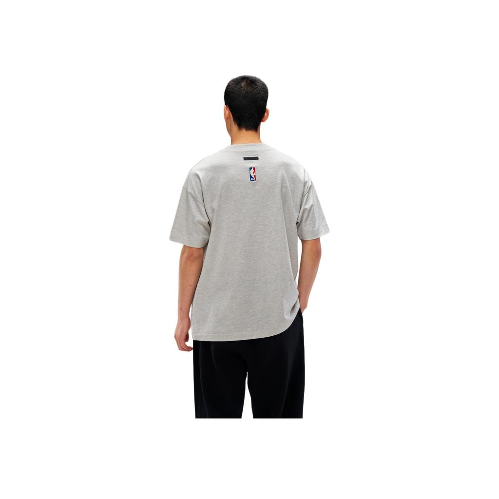 Fear of God Essentials Hawks Tee Light Heather Grey Unisex Tops 125AL244109F