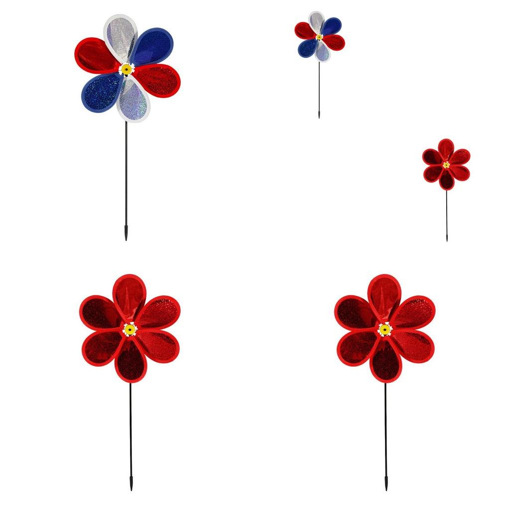 Children's Healthy And Educational Windmill Colorful Glitter Windmill Outdoor Decoration Kids Leisure Toy