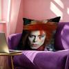 Star DDavid BBowie Square DoubleSided printed Pillow Case Bedroom Bedside Pillow Sofa Cushion Cover