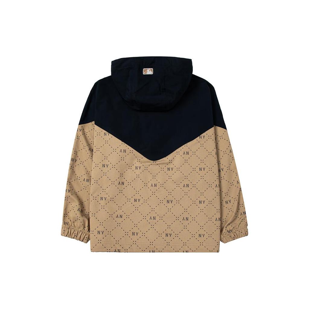 New MLB Jackets Unisex Beige Yellow 3AWJM0234-50BGS