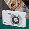 Digital Camera 16x Zoom 4K 48MP 2.4 Inch   Screen Anti Shake Video Recording Compact Digital Camera for Travel with Flash