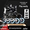 Kids' Inline & Ice Skates Set for Ages 3-15 - Beginner Rollerblades for Boys & Girls