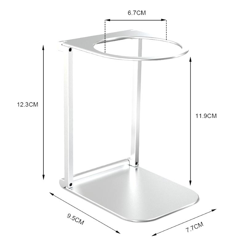 Skládací držák na kávu z hliníkové slitiny pro bezdrátový elektrický přenosný espresso kávovar