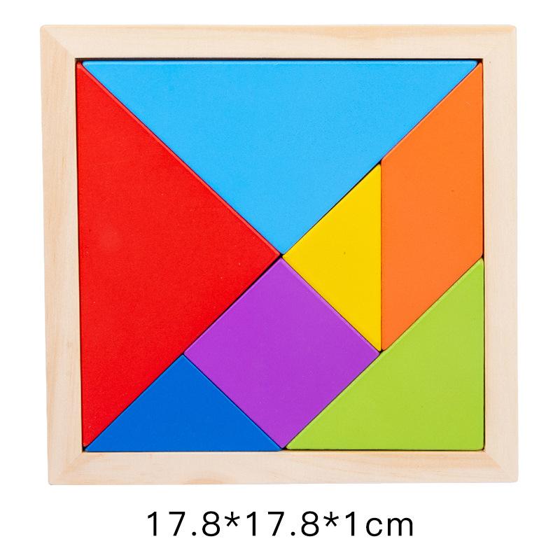 Tangram Puzzle For First Graders Starting School Kindergarten Early Education Toy