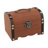 Lock And Key Piggy Bank Wooden Money Box Elegant Design Fundraising Tool