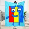 Numberblocks Blanket Ultra-Soft Suitable for Bed Office Chair for All Occasions Playful Design Unique Gift for Family and Friends Camping