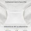 FitonTon Girls' Pure Cotton Antibacterial Briefs