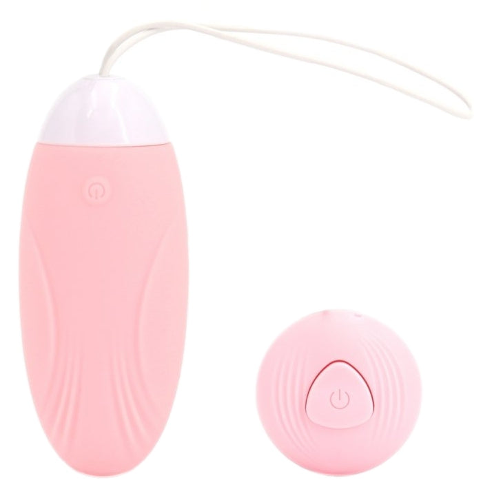 Oeuf vibrant Beth 8 x 3.2cm Rose - MyPlayToys - Oeufs Vibrants Sans fil