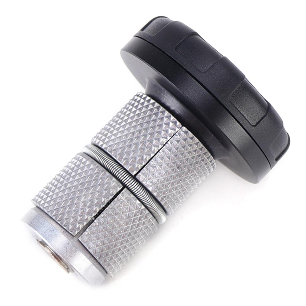 Bike Headset Expansion Nut Hidden Ahead Fork Expander Headset Aluminum Alloy Bicycle Mount Protective Cover for AirTag