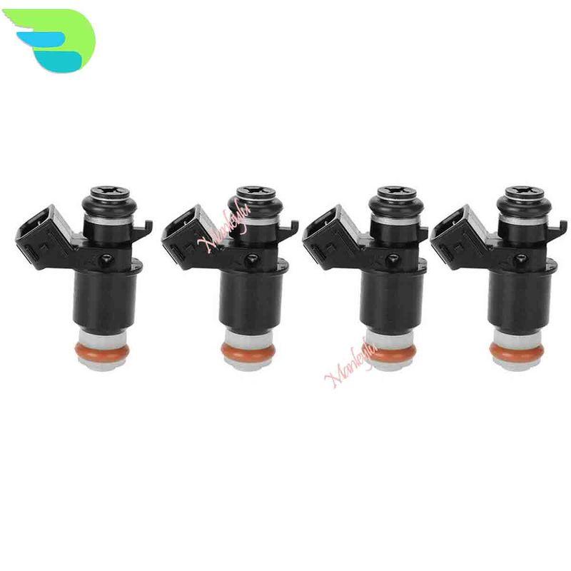 4PCS 16450-PLC-003 16450-PLD-003 Fuel Injectors For Honda Civic 1.7L LX DX HX 16450PLC003 16450PLD003