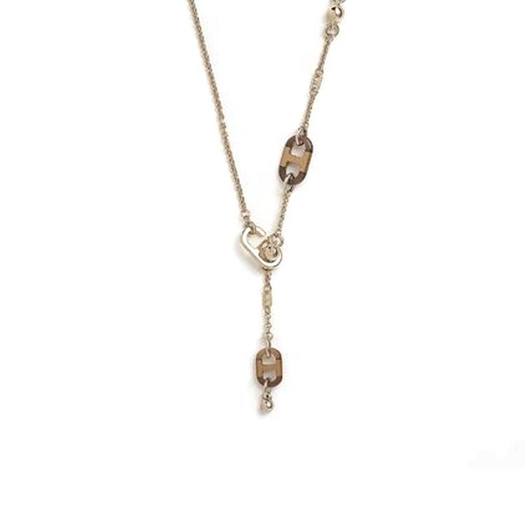 

Hermes Sur Mer Personalized Design Brass Necklace Women necklace Gold 111025390 Basic Packaging-Box+Dust Bag or Padding Board