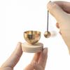 Mini Singing Bowl Set Easy to Use Copper Meditation Sound Bowl Yoga Meditation Relaxation Stress Relief Chakra Healing Bowl Portable Spiritual Gift