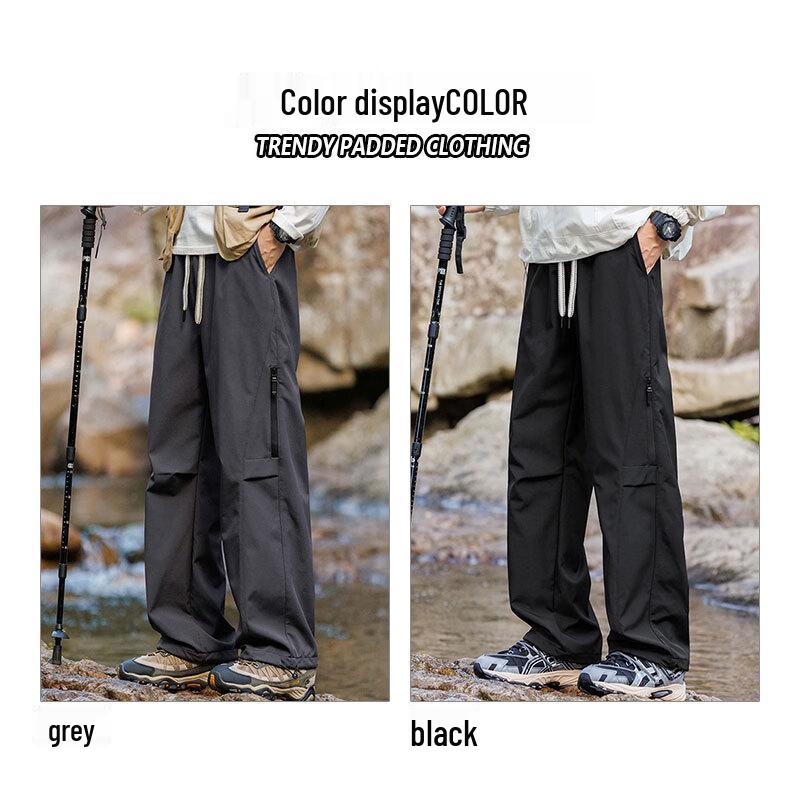 JEEP SPIRIT Men's Loose Waterproof Cargo Pants