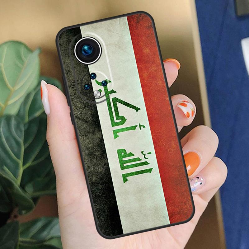 Iraqi Flag Case For Honor X9c X9b X8b X9a X8a X8 X9 50 70 90 Lite Honor 200 Pro Magic 7 5 6 Lite Cover