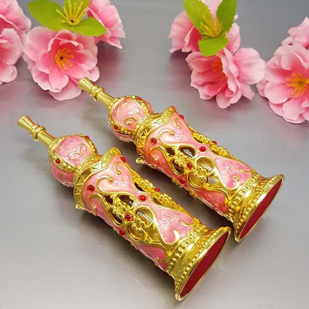 Dropper Empty Bottles Glass bottle Metal Perfume Bottle Arabic Crystal Oil Bottles Oil Container