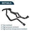 A33G-For Volvo S60 2009 2011-2019 31410826 31474850 Rubber Engine Radiator Hose For XC60 2010-2019