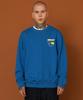 UPPERSTROP [Up9007] Authentic Logo Sweatshirt Blue