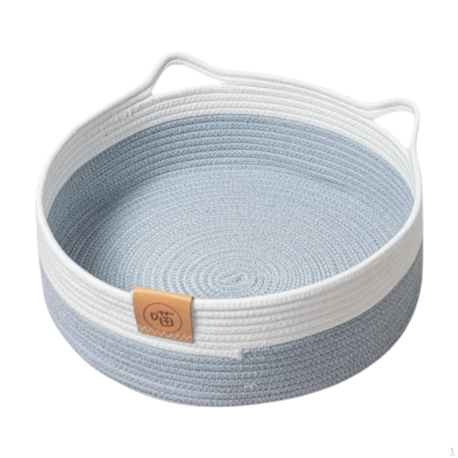 

Дышащее гнездо для кошек и щенков с плетеным ковриком-когтеточкой L